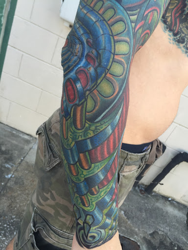 Explore tattoo ideas for rest in peace, creative tattoo ideas in Jacksonville, available at Electric Legacy Tattoo