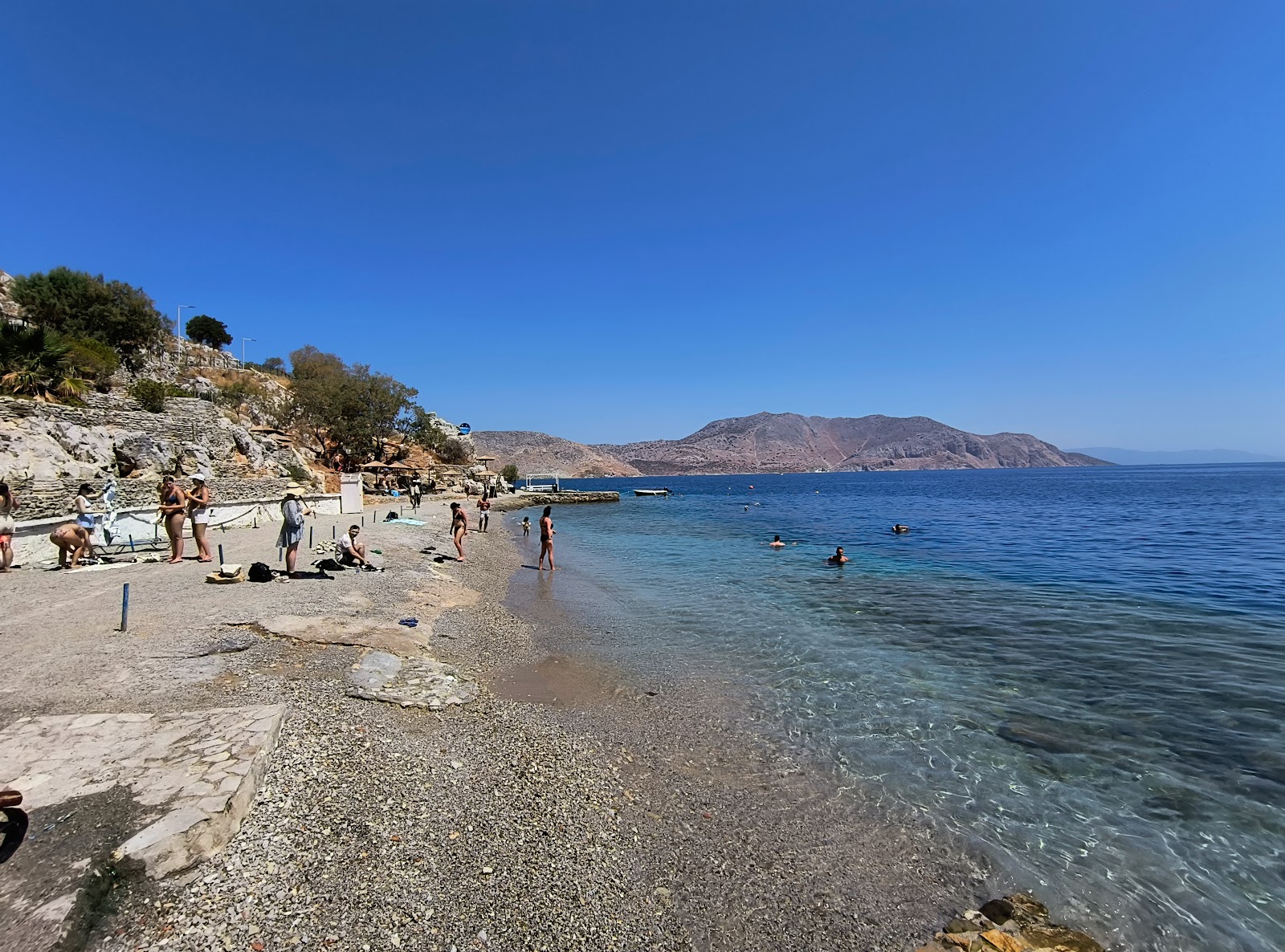 Foto av Paradeisos Beach med hög nivå av renlighet