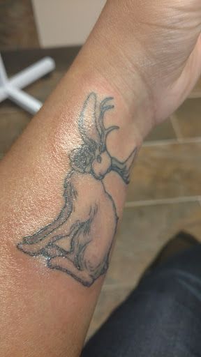 Explore lilith tattoo ideas, creative tattoo ideas in Edison, available at Rorschach Gallery