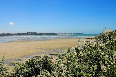 Plage Saint Michel-en-Greve à Saint-Michel-en-Grève