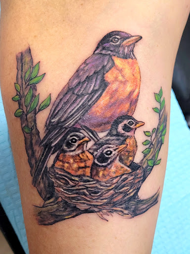 Explore single flower tattoo ideas, creative tattoo ideas in Chicago Ridge, available at Etched In Skin LLC