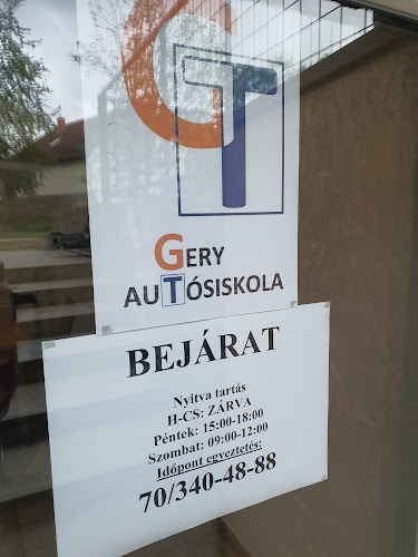 Gery Autósiskola - Szabó Gergely - Autósiskola
