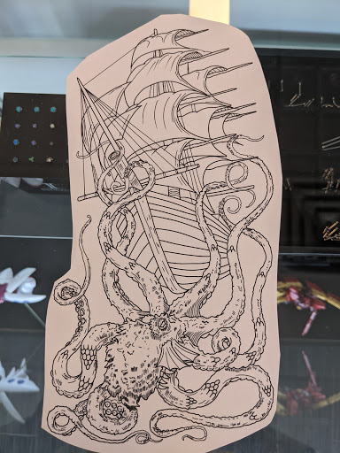 Explore tattoo name placement ideas, creative tattoo ideas in Palm Harbor, available at Angry Owl Tattoo and Piercing
