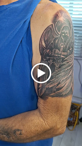 Find fish tattoo ideas for guys for your next unique tattoo in Greensboro at Cosmic Ink Tattoo Studio