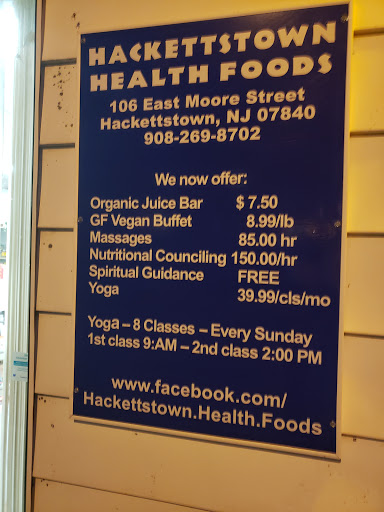 Natural Foods Store «Hackettstown Health Foods», reviews and photos, 106 Moore St, Hackettstown, NJ 07840, USA
