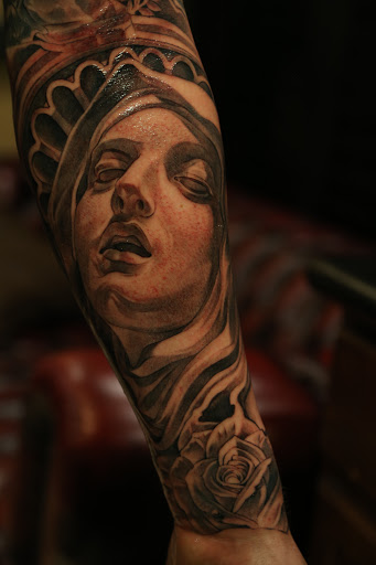 Explore icp tattoo ideas, creative tattoo ideas in Fountain Valley, available at Lowrider Tattoo Studios
