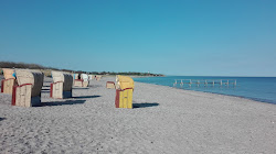 Photo de Strandkorbvermietung avec un rivage spacieux
