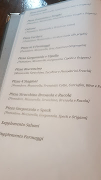 Restaurant Il Bocconcino à Limone Piemonte (le menu)