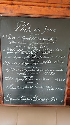 menu du restaurants Le Vieux Chêne à Montvalent