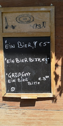 Menu / carte de Eiscafé Paradiso Oberammergau à Oberammergau