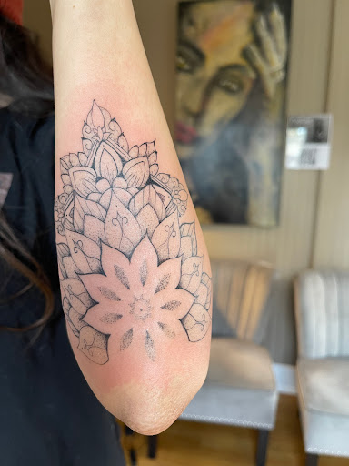 Explore religious tattoo idea, creative tattoo ideas in Spokane, available at Ron LeMay Tattoo