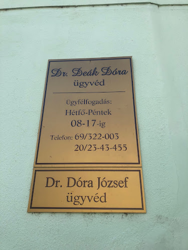 Dr. Deák Dóra ügyvéd - Mohács