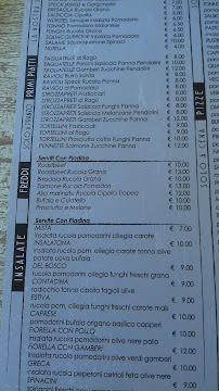 Tuttotondo Pizza Piada à Riccione menu