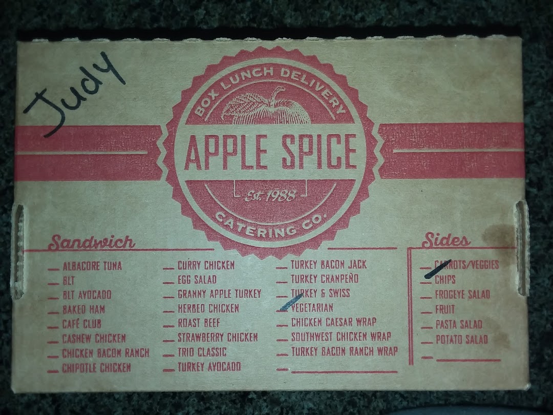 Apple Spice Box Lunch Delivery & Catering Charlotte, NC