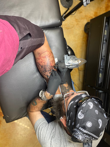 Explore sunscreen tattoo ideas, creative tattoo ideas in Hernando, available at Watts Studio Tattoos