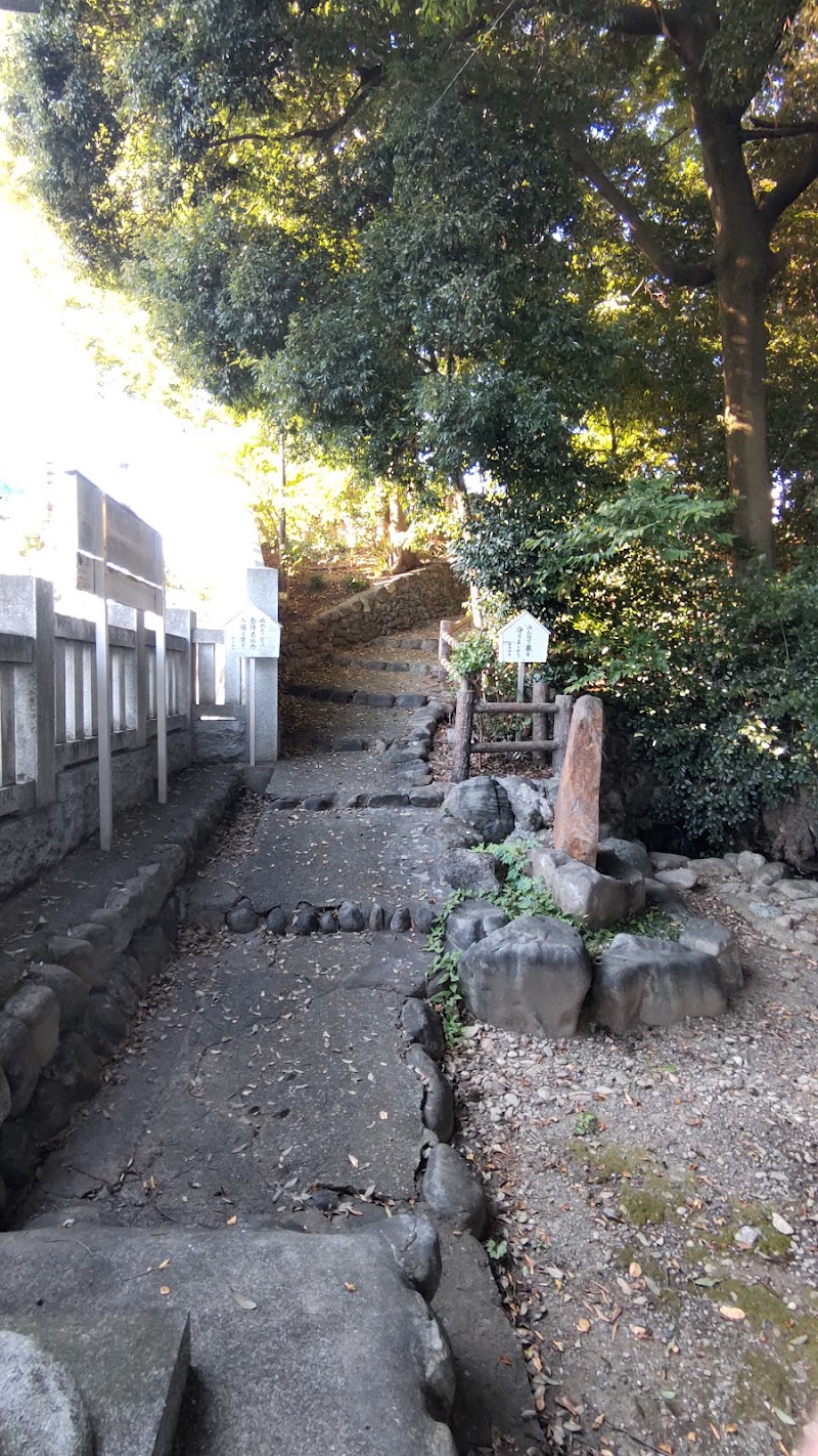諏訪神社の湧水(東京の名湧水57選)