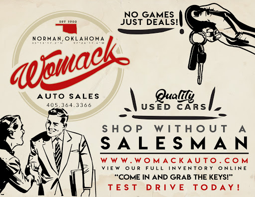 Used Car Dealer «Womack Auto Sales», reviews and photos, 203 S Porter Ave, Norman, OK 73071, USA