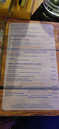 Gaststätte Schnitzel Charly à Bad Friedrichshall menu