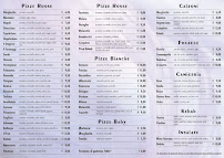 Menu du Pizzeria L’Orca à Porto San Paolo