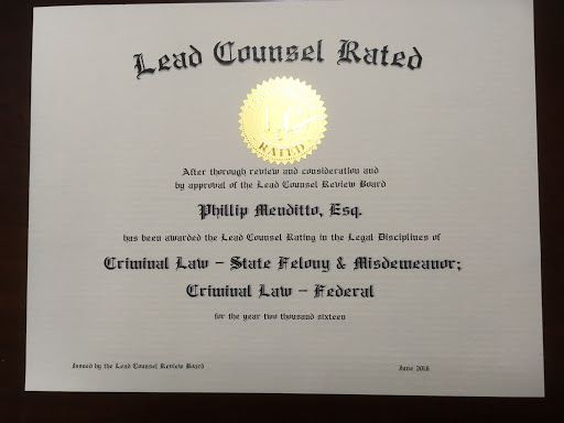 Attorney «Phillip Menditto Criminal Defense Lawyer», reviews and photos