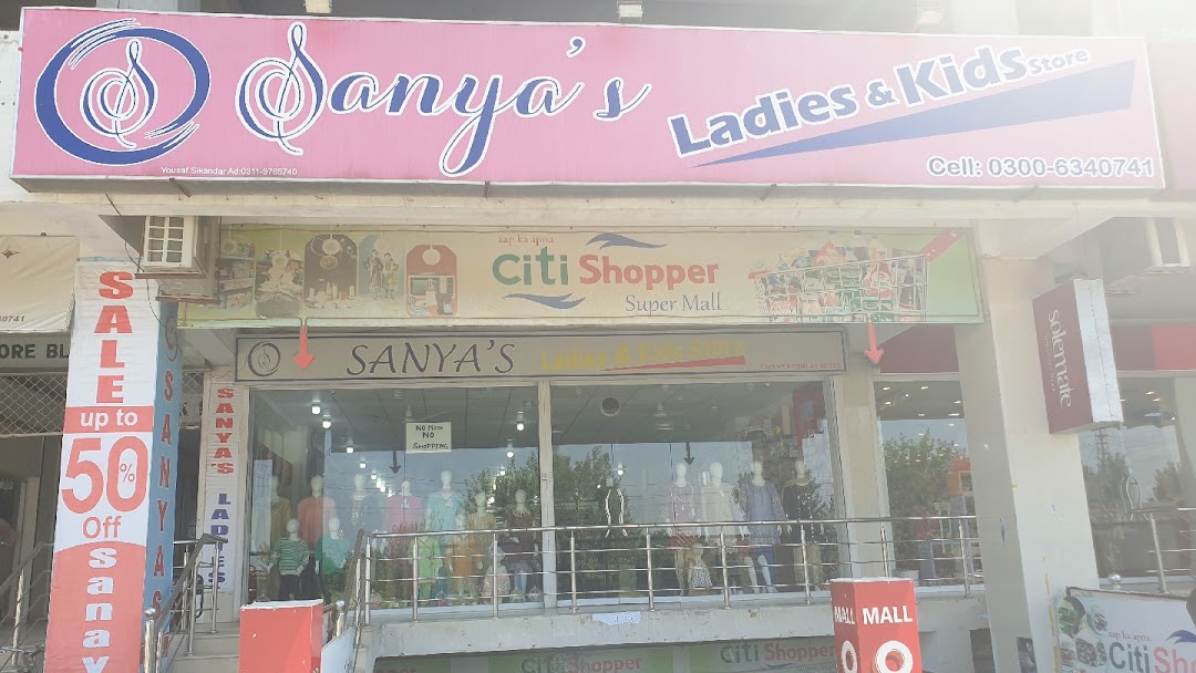 Sanyas Ladies & Kids Store.