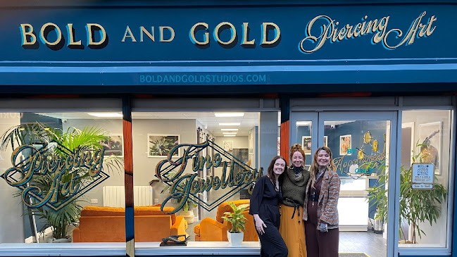 Bold and Gold Piercing Art - Edinburgh