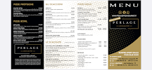 Menu / carte de Perlage Pizza Gourmet Sant'Agata Li Battiati à Sant'Agata li Battiati