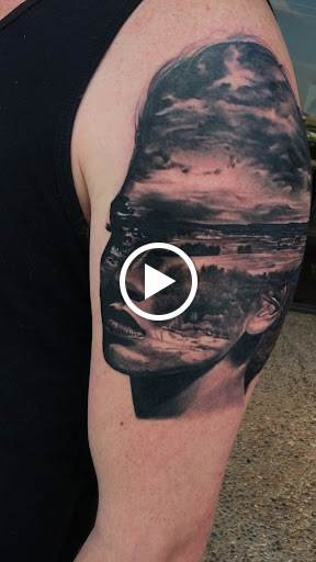 Explore chandelier tattoo ideas, creative tattoo ideas in Oklahoma City, available at Oklahoma Tattoo Collective