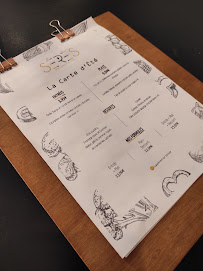 Restaurant Sérès à Albi (la carte)
