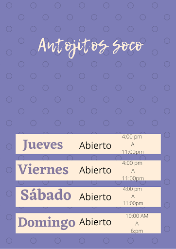 ANTOJITOS SOCO