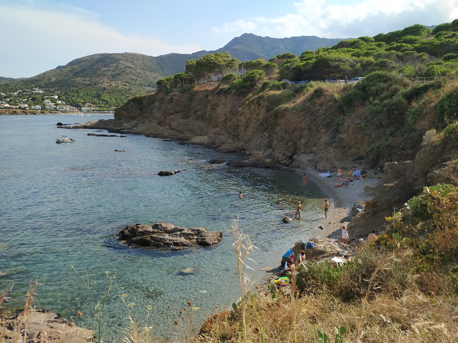 Photo de Platja sota s'Arenella situé dans une zone naturelle