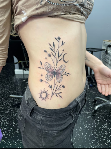 Explore atom tattoo ideas, creative tattoo ideas in Fort Myers, available at Loyal 2 The Coil Tattoos & Piercings (Edison Mall Location Entrance F)