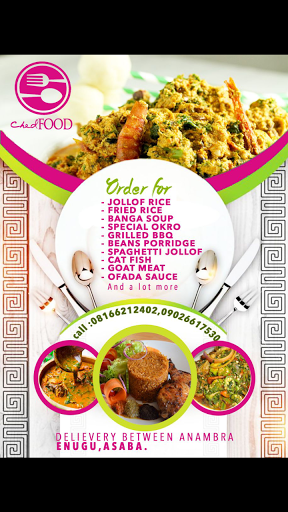 Ched Food, 5 deacon Book foundation, 420001, Awka, Nigeria, Restaurant, state Anambra