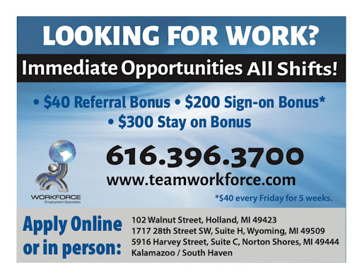 Employment Agency «WORKFORCE Employment Specialists», reviews and photos, 102 Walnut St A, Holland, MI 49423, USA