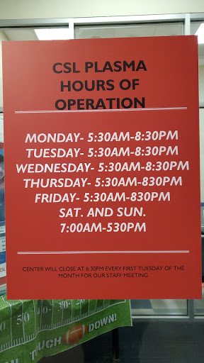 Blood Donation Center «CSL Plasma», reviews and photos