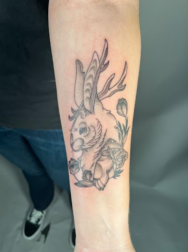 Explore exercise tattoo ideas, creative tattoo ideas in Madison, available at Lost Lakes Tattoo