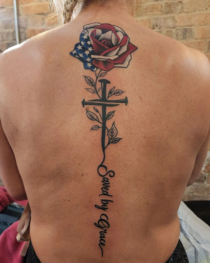 Explore flower name tattoo ideas, creative tattoo ideas in Fort Dodge, available at Crave Tattoo