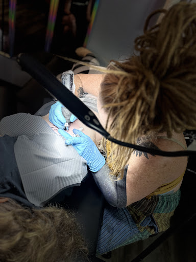 Explore ghost cat tattoo ideas, creative tattoo ideas in Williamsburg, available at 315 underground INK LLC