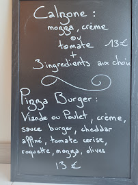 Carte du Pizz'a gogo burger à Cassagnoles