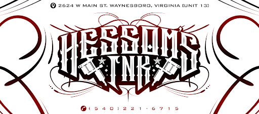 Explore cool leg tattoo ideas, creative tattoo ideas in Waynesboro, available at Hessoms Ink