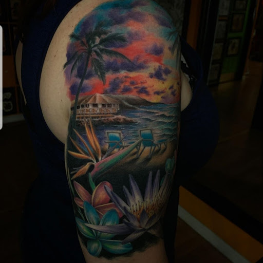 Explore family flower tattoo ideas, creative tattoo ideas in Feasterville Trevose, available at Tattoo Galaxy (Feasterville) Piercing & Custom tattoos