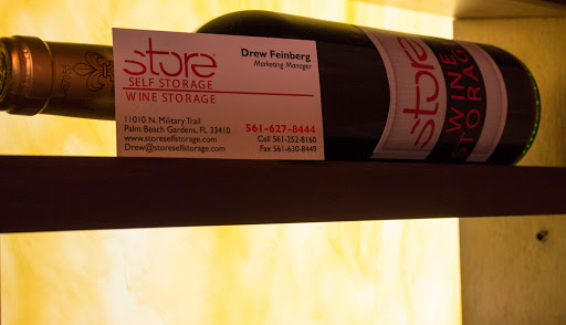 Wine Storage Facility «Store Self Storage & Wine Storage», reviews and photos, 11010 N Military Trl, Palm Beach Gardens, FL 33410, USA