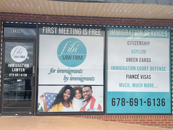 Near Me FIBI Law Firm (For Immigrants By Immigrants) 6200 Memorial Dr Suite H, Stone Mountain, GA 30083