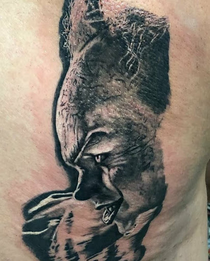Explore tangled tattoo ideas, creative tattoo ideas in Scranton, available at Black Lion Studio Tattoo