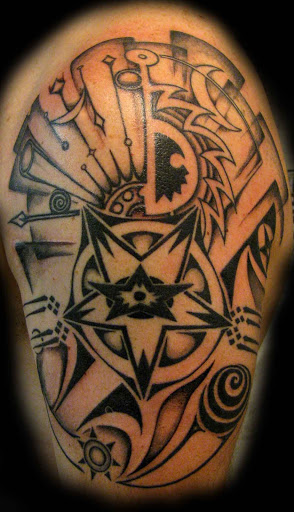 Explore dj tattoo ideas, creative tattoo ideas in Asheville, available at Liquid Dragon Tattoo