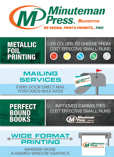 Commercial Printer «Minuteman Press», reviews and photos, 8374 SW Nimbus Ave, Beaverton, OR 97008, USA