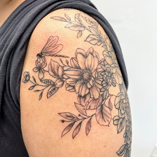 Explore sleep token tattoo ideas, creative tattoo ideas in Scranton, available at Black Sheep Tattoo & Piercing Studio