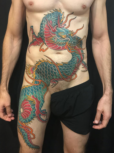 Explore freddy tattoo ideas, creative tattoo ideas in New York, available at Acqua Santa Tattoo