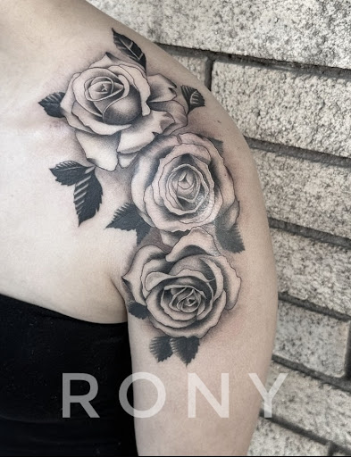 Explore ear tattoo ideas for females, creative tattoo ideas in Downey, available at Dotta Ink Tattoo & Piercing Parlour