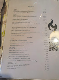 Menu / carte de Mangiafuoco à Foligno